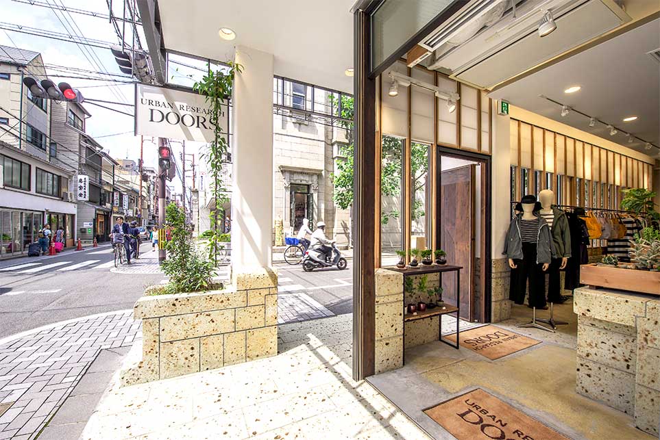 URBAN RESEARCH DOORS 京都三条店
