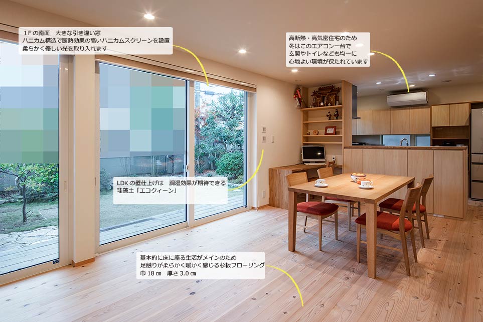 高気密・高断熱の家